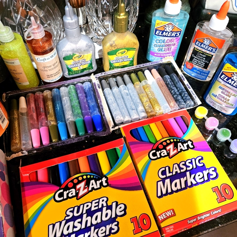 5 pounds craft supplies. mystery bundle